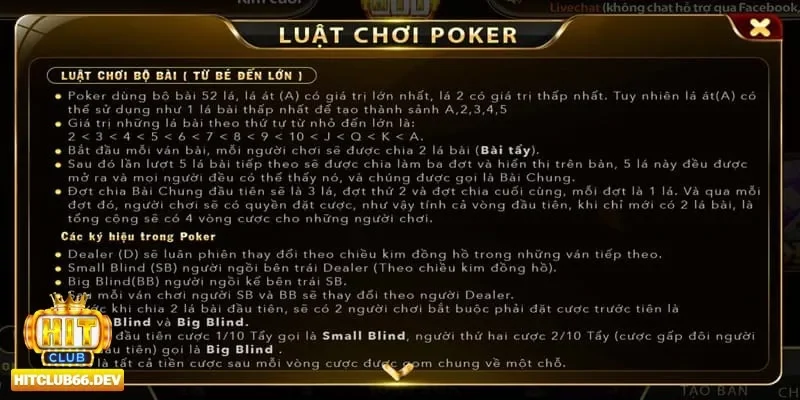 kỹ thuật chơi Poker Hitclub kỹ thuật chơi Poker Hitclub